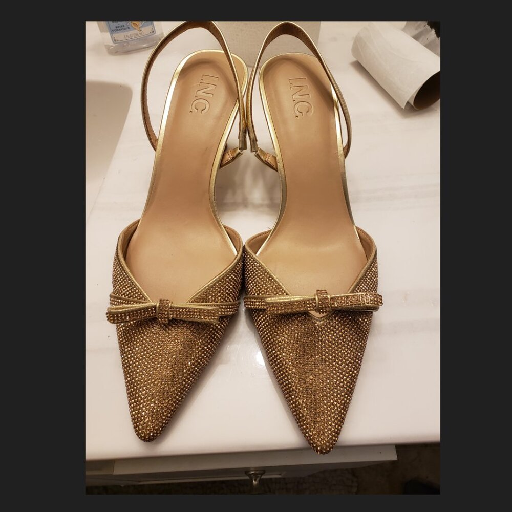 INC Slingback closed toe pumps/sandals